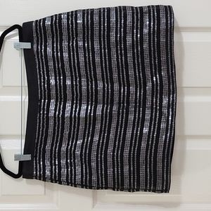 American Eagle Women's Sequin Mini Skirt